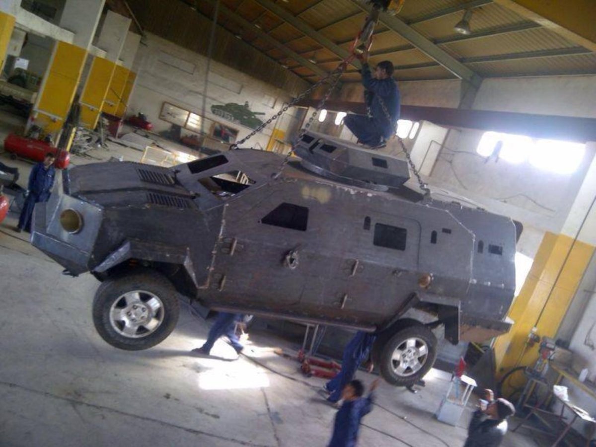 Броневик на базе УАЗ