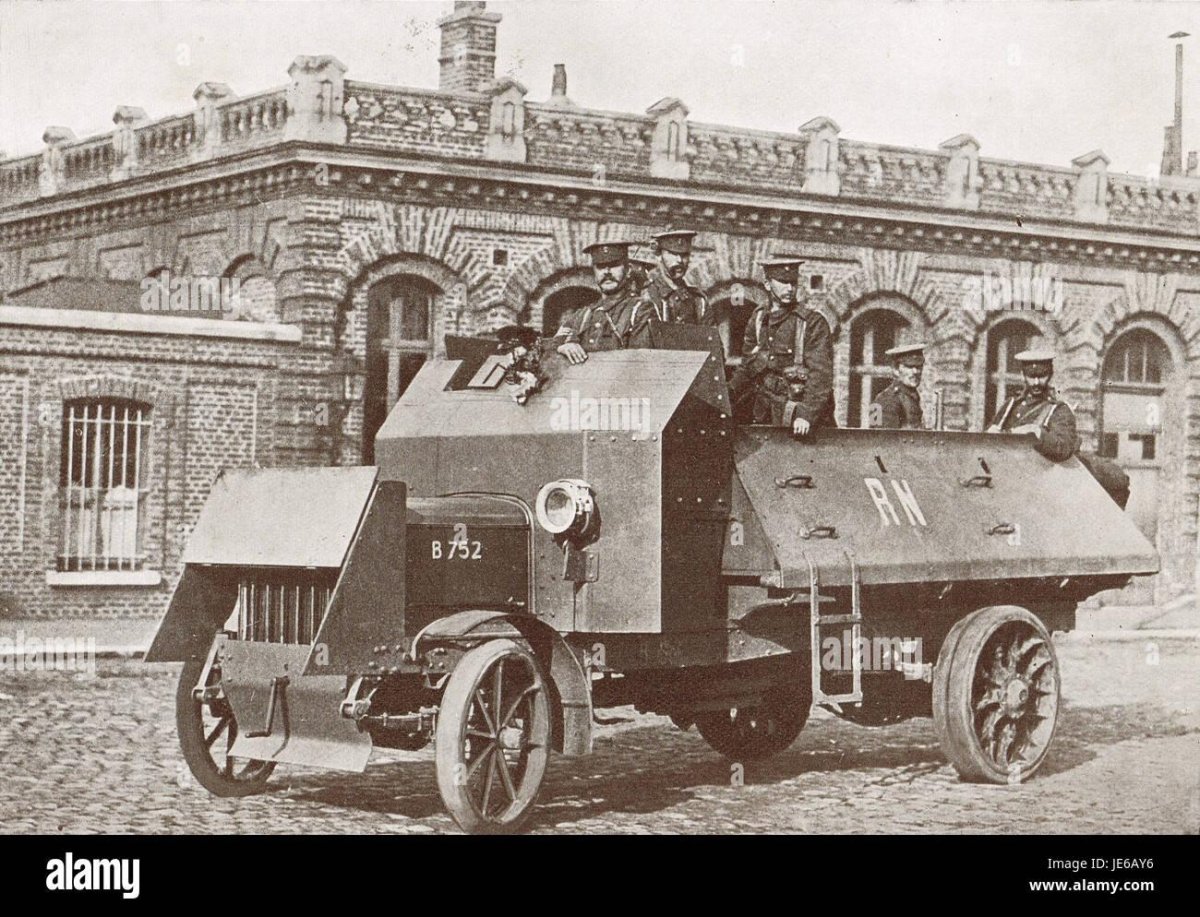 Броневики первой мировой