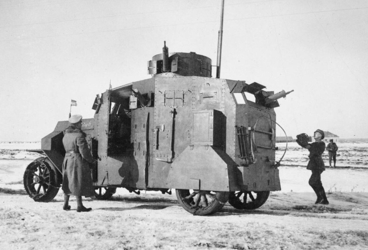 Бронеавтомобили 1 мировой войны