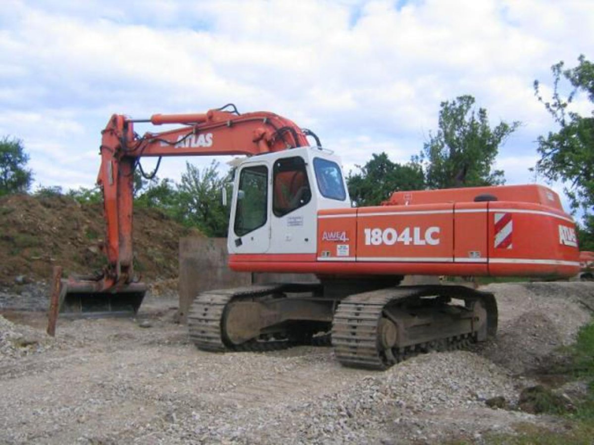 Экскаватор атлас 1304