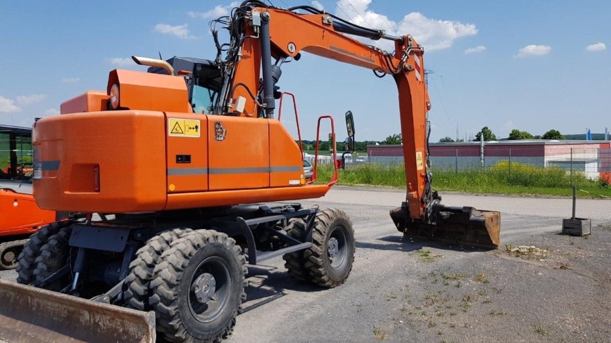 Полноповоротный колесный экскаватор атлас 1504м ремонт гидравлики