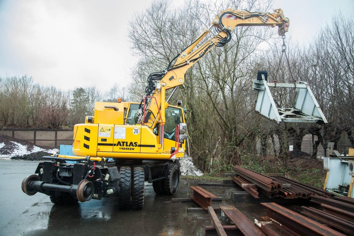 Колесного экскаватора Atlas 1404