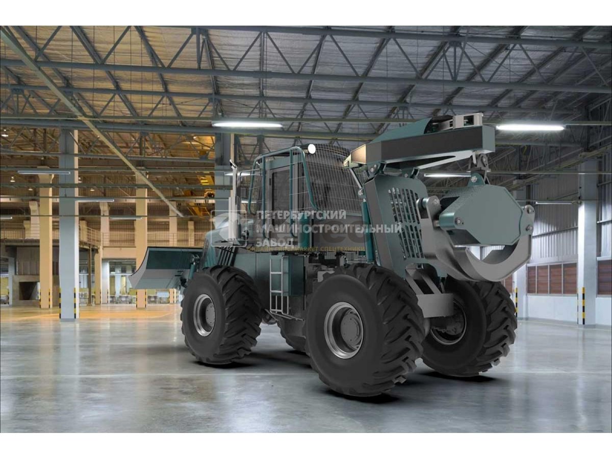 Бульдозер колёсный универсальный Станислав-704-04-БКУ