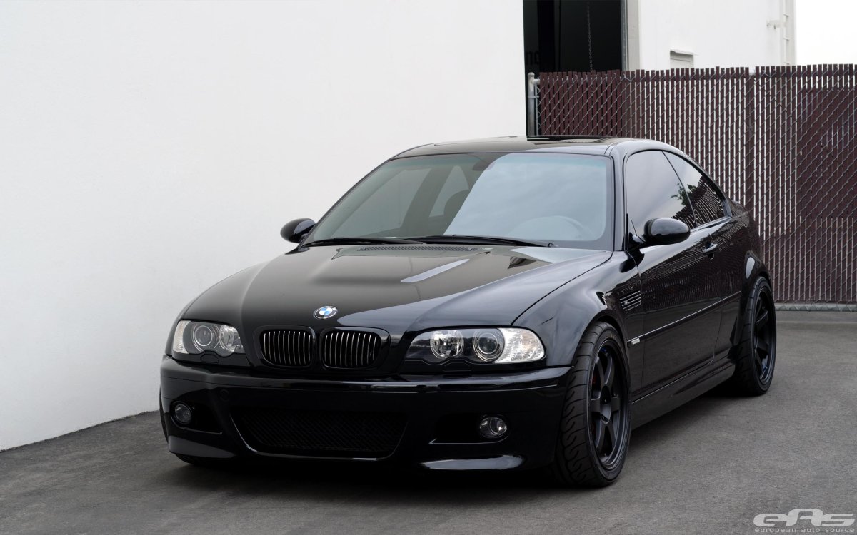 BMW e46 Black