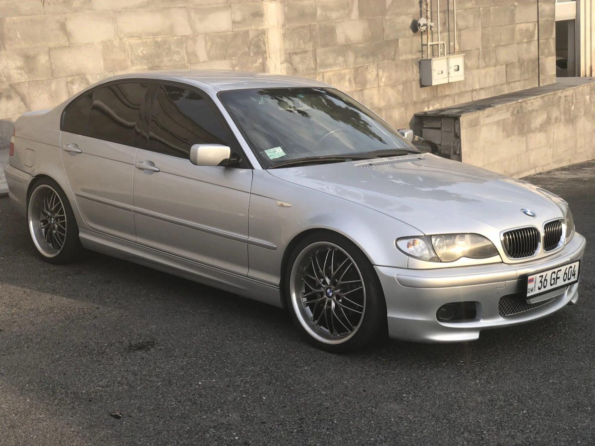 BMW e46 Silver