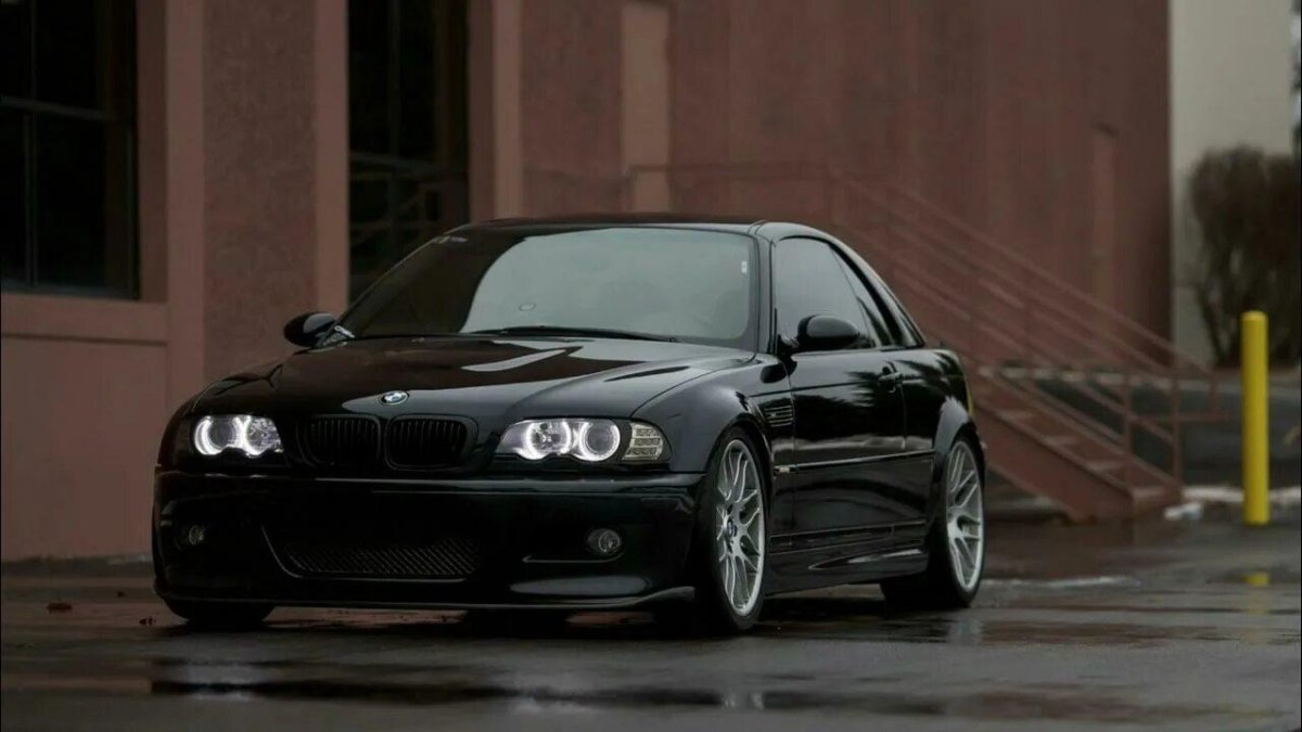 BMW e46 Black
