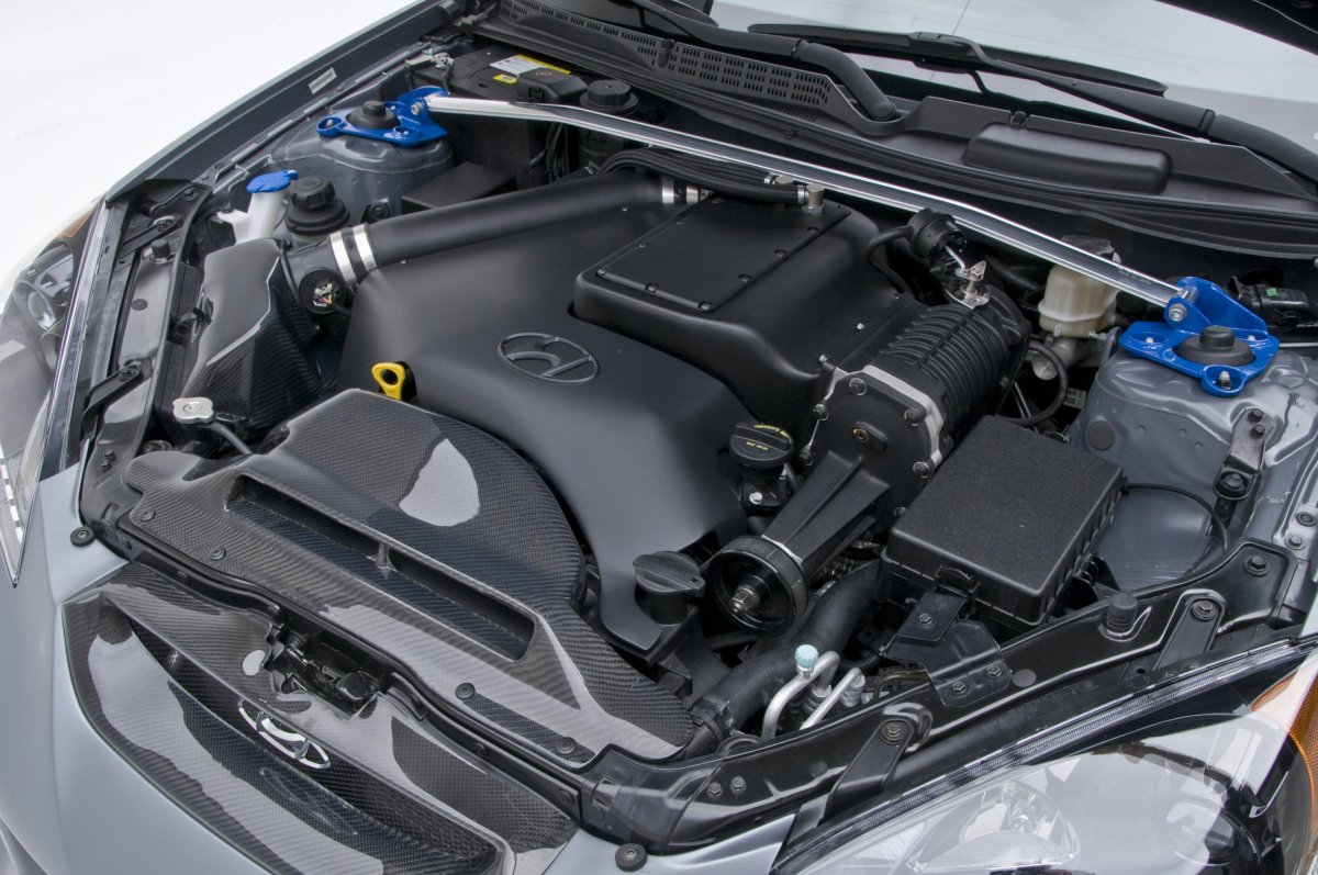 Hyundai Coupe Genesis двигатель v6