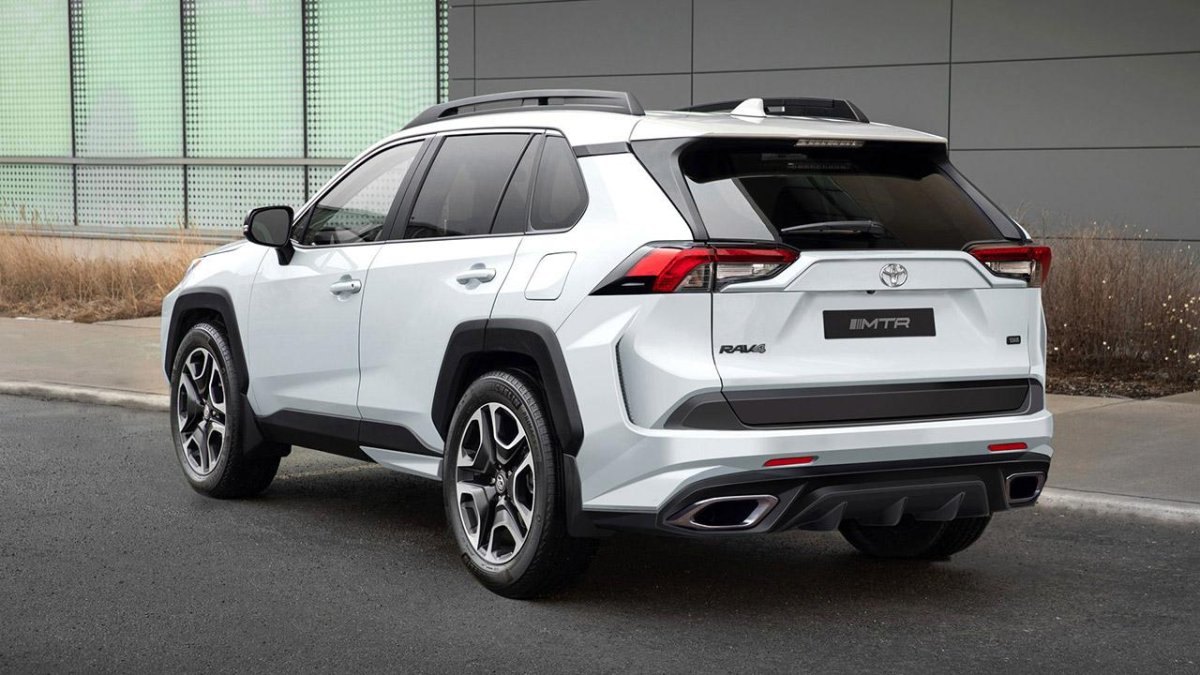 Toyota rav4 2019 обвес