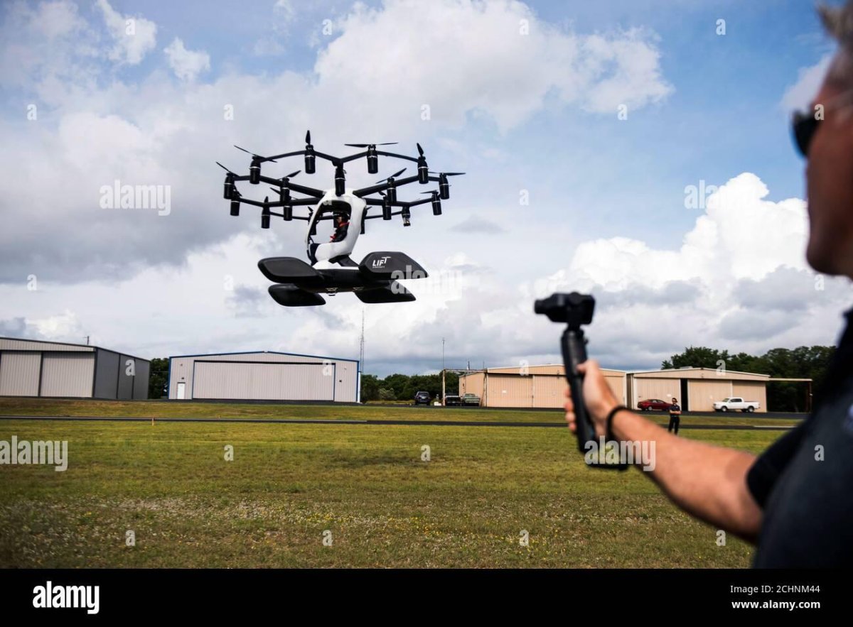 Lift aircraft Hexa foto 4k