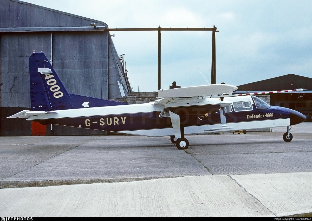 Britten-Norman BN-2t-4s Weapon load