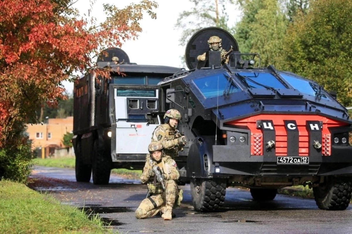 Броневик ЦСН ФСБ Фалькатус