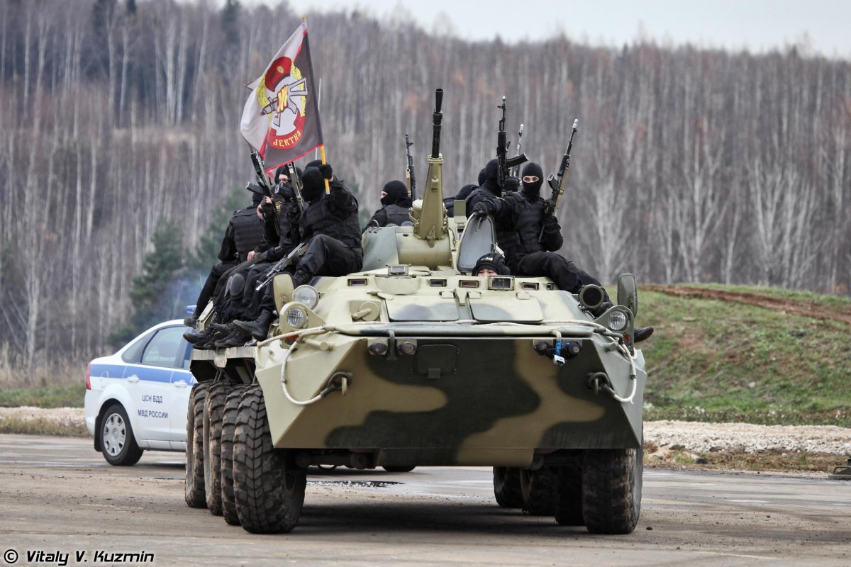 БТР 80 внутренних войск