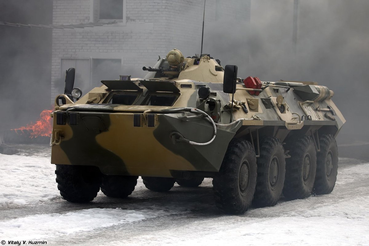 БТР-80 бронетранспортёр