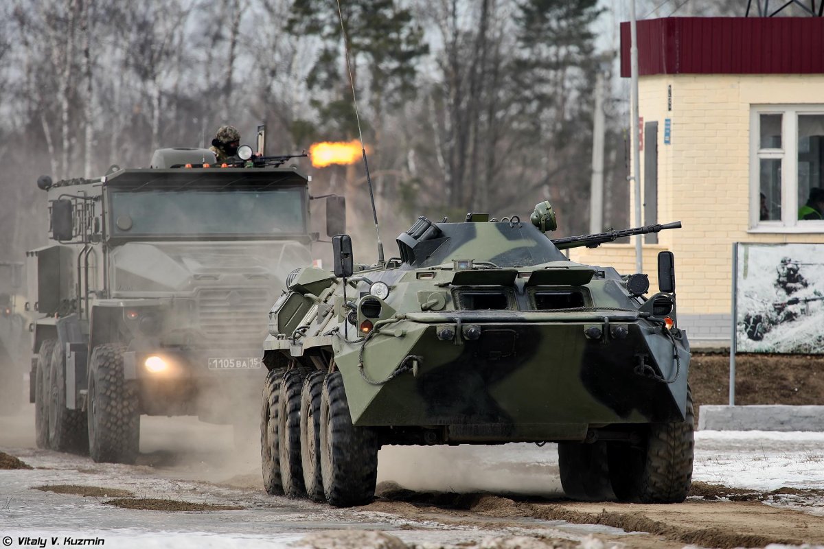 БТР 80 армии России