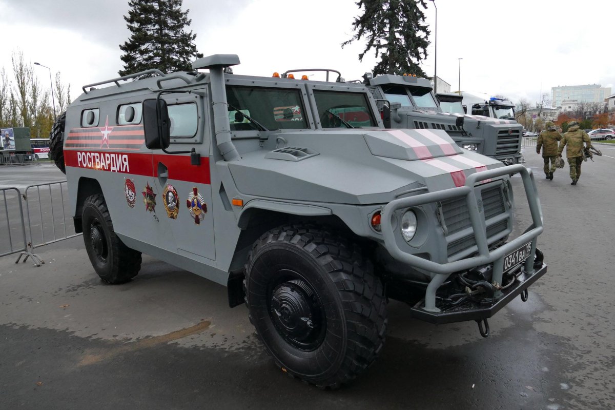 Тигр бронеавтомобиль Росгвардия