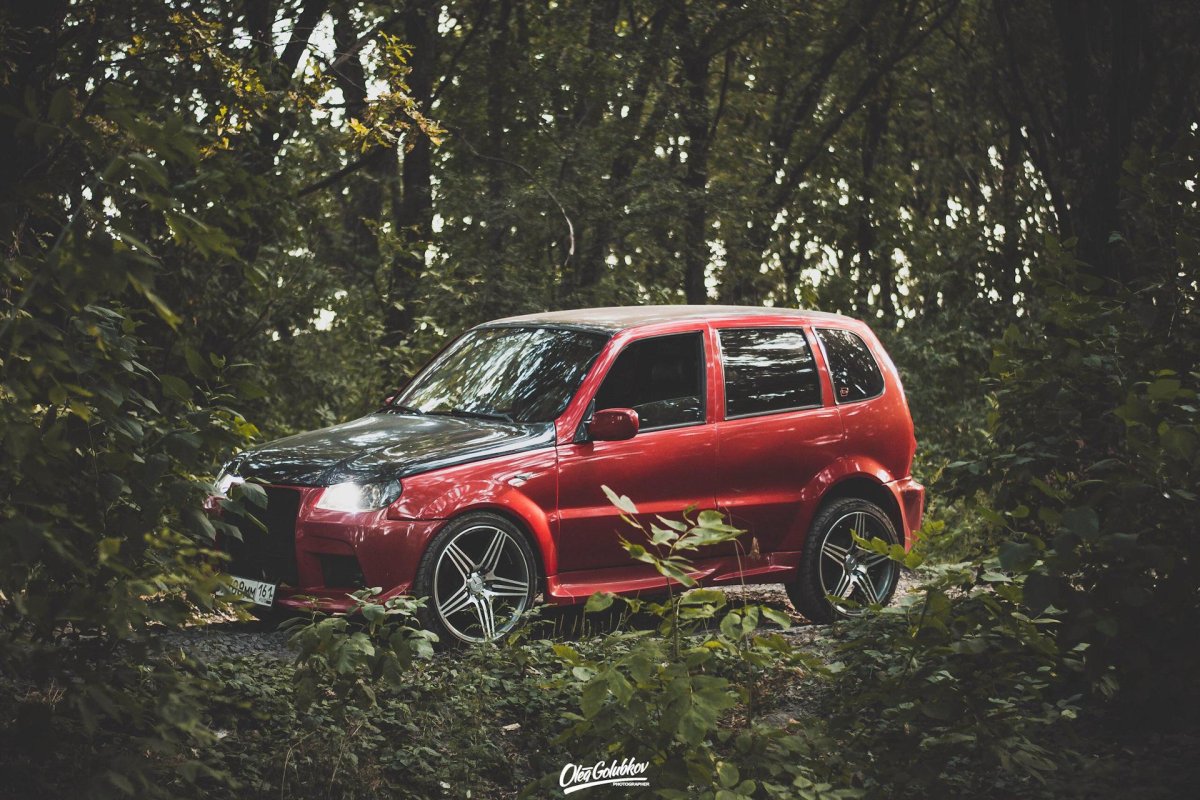 Шевроле Нива stance