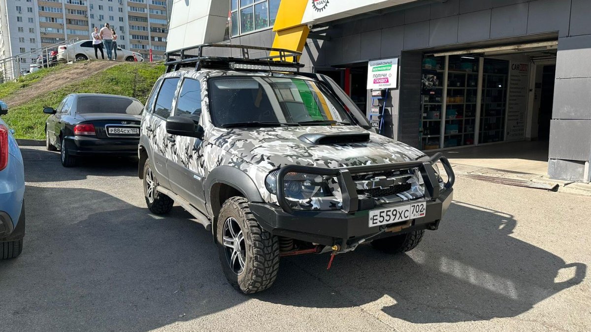 Заряженная Нива Шевроле