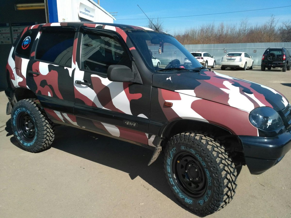 Нива Шевроле off Road