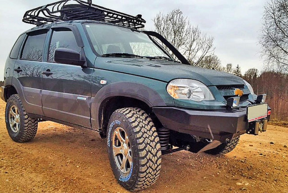 Тюнингованная Нива Шевроле