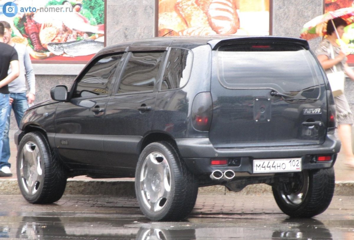 Тюнингованные Нивы Шевроле