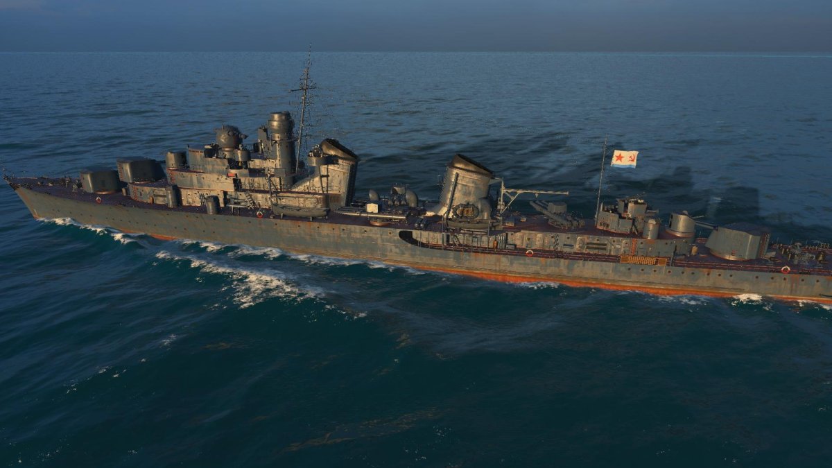 Эсминец удалой World of Warships