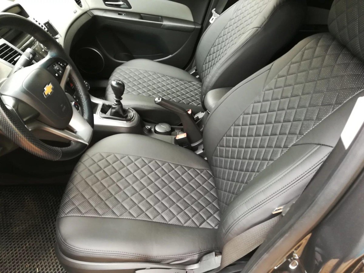 Чехлы ромб экокожа Нива Шевроле