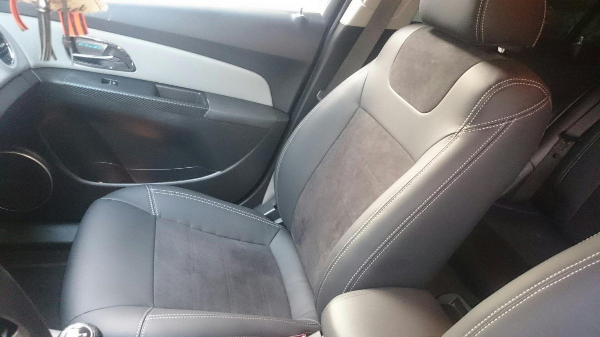 Чехлы на Шевроле Круз алькантара