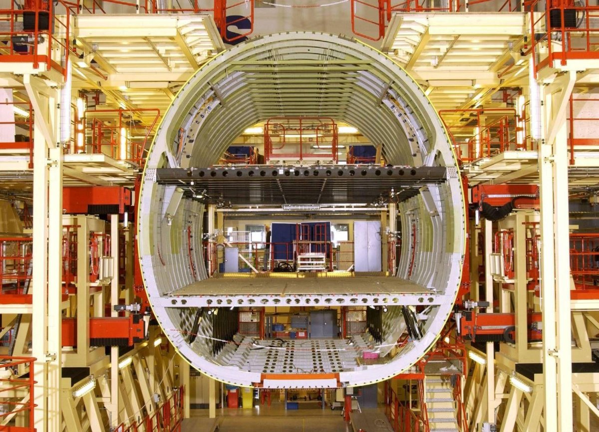 Фюзеляж аэробуса 380