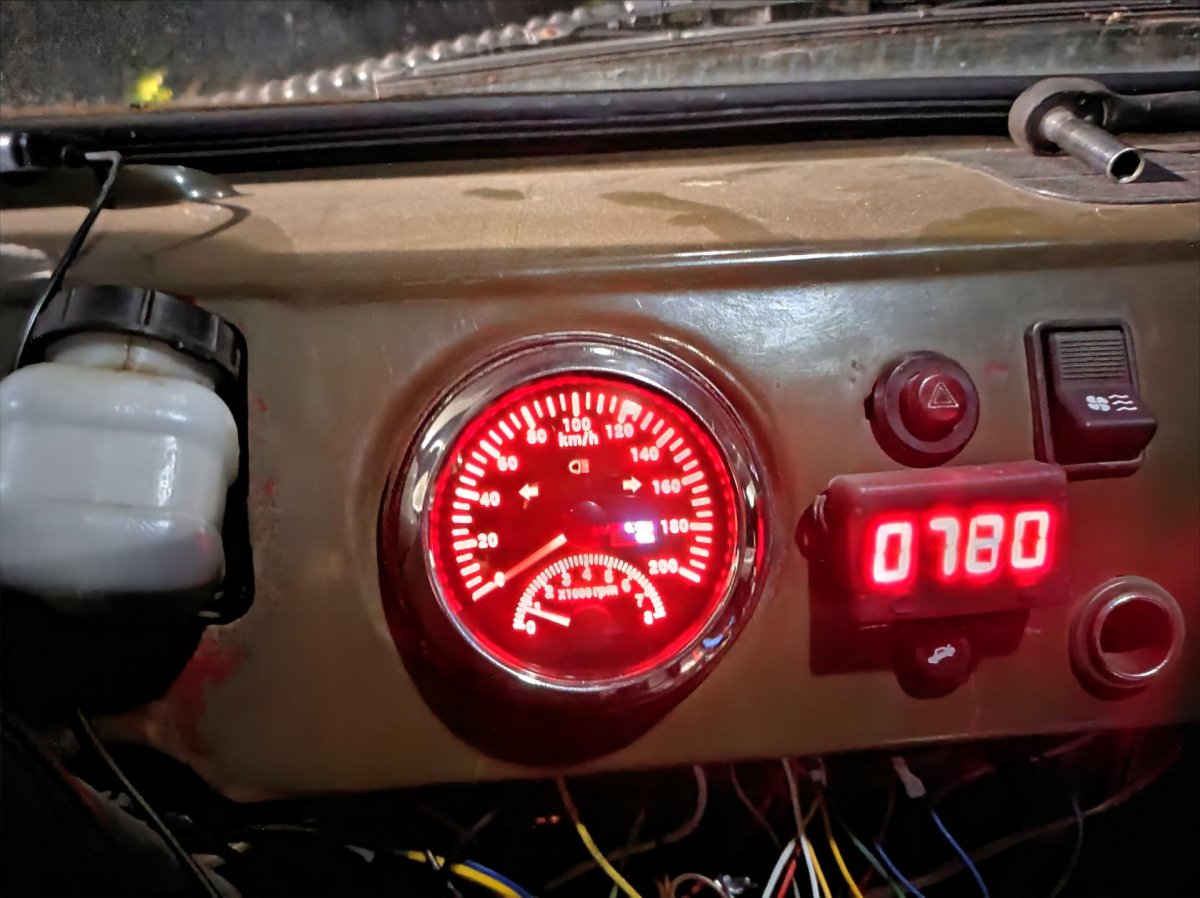GPS спидометр в УАЗ