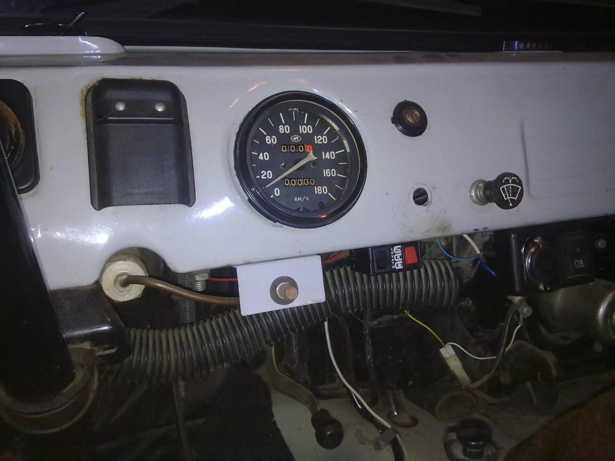 Спидометр ВАЗ 2106 на УАЗ 469