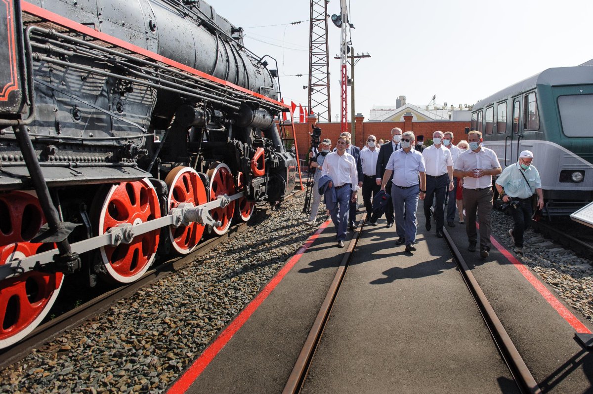 Ретро поезд Воронеж Графское