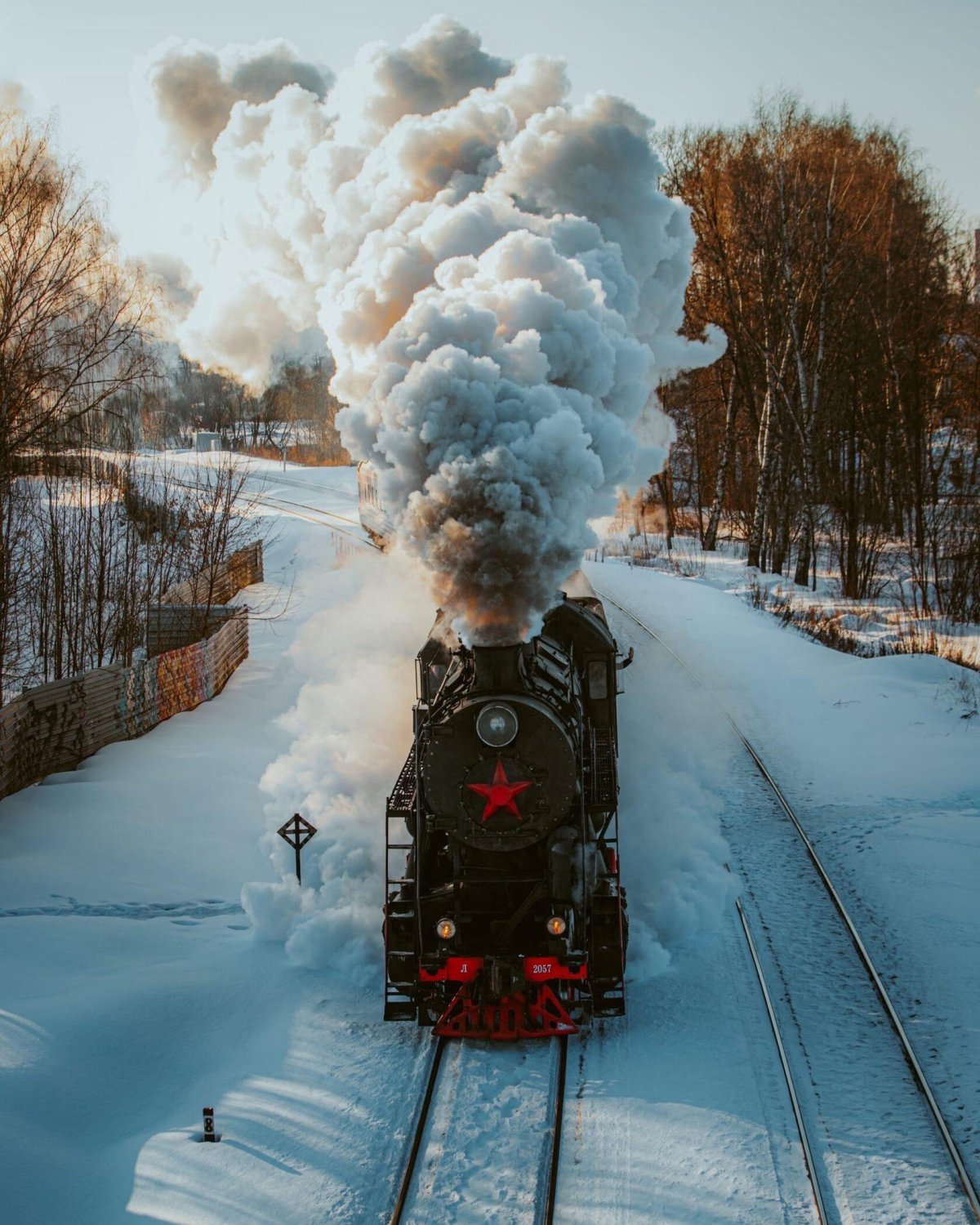 Ретро поезд Рамонь