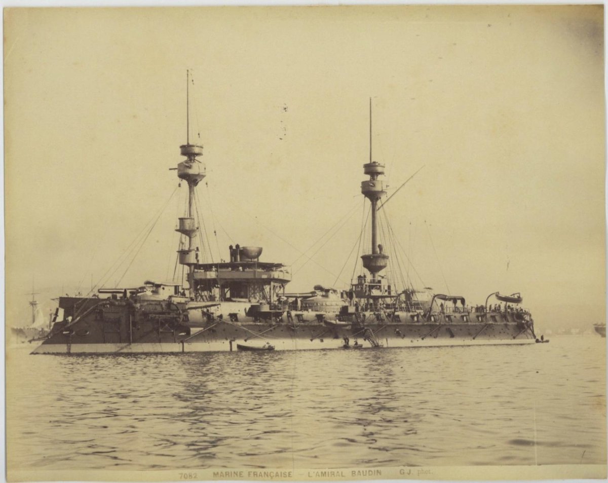 Эскадренный броненосец "Jaureguiberry"