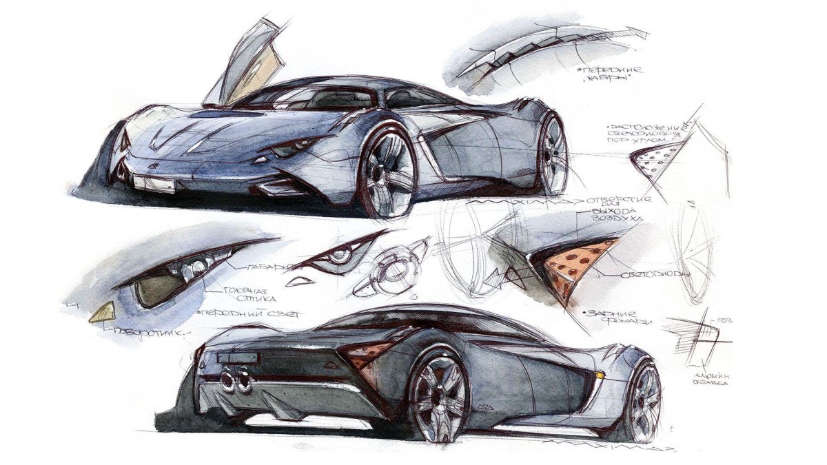 Автомобиль рисунок