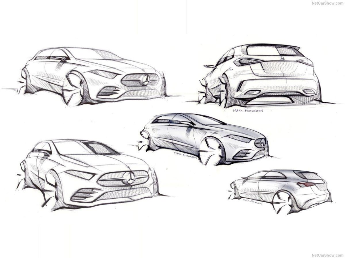 Мерседес Бенц скетч