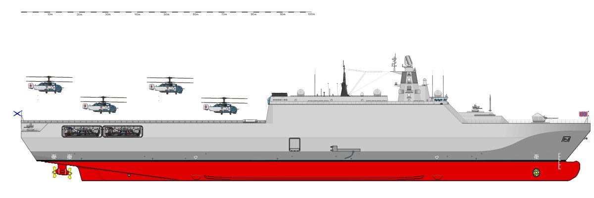 Десантный корабль (УДК) проекта 23900