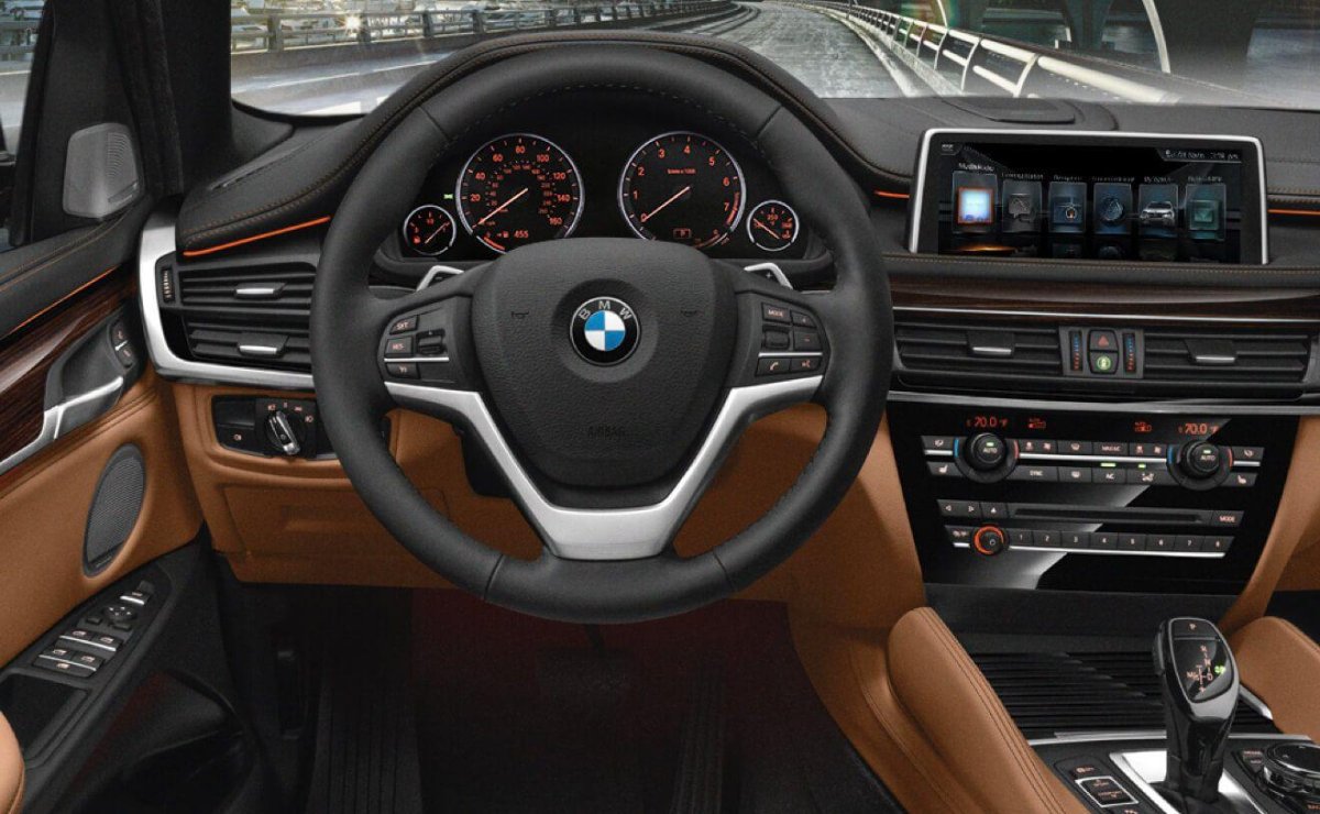 BMW x6 2017 салон