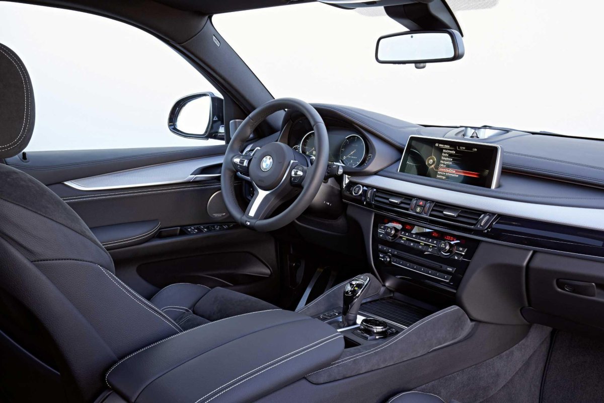 BMW x6 2015 салон