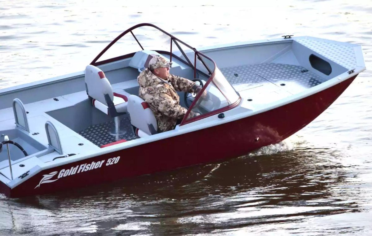 Wyatboat Gold Fisher 520 DCM Fish