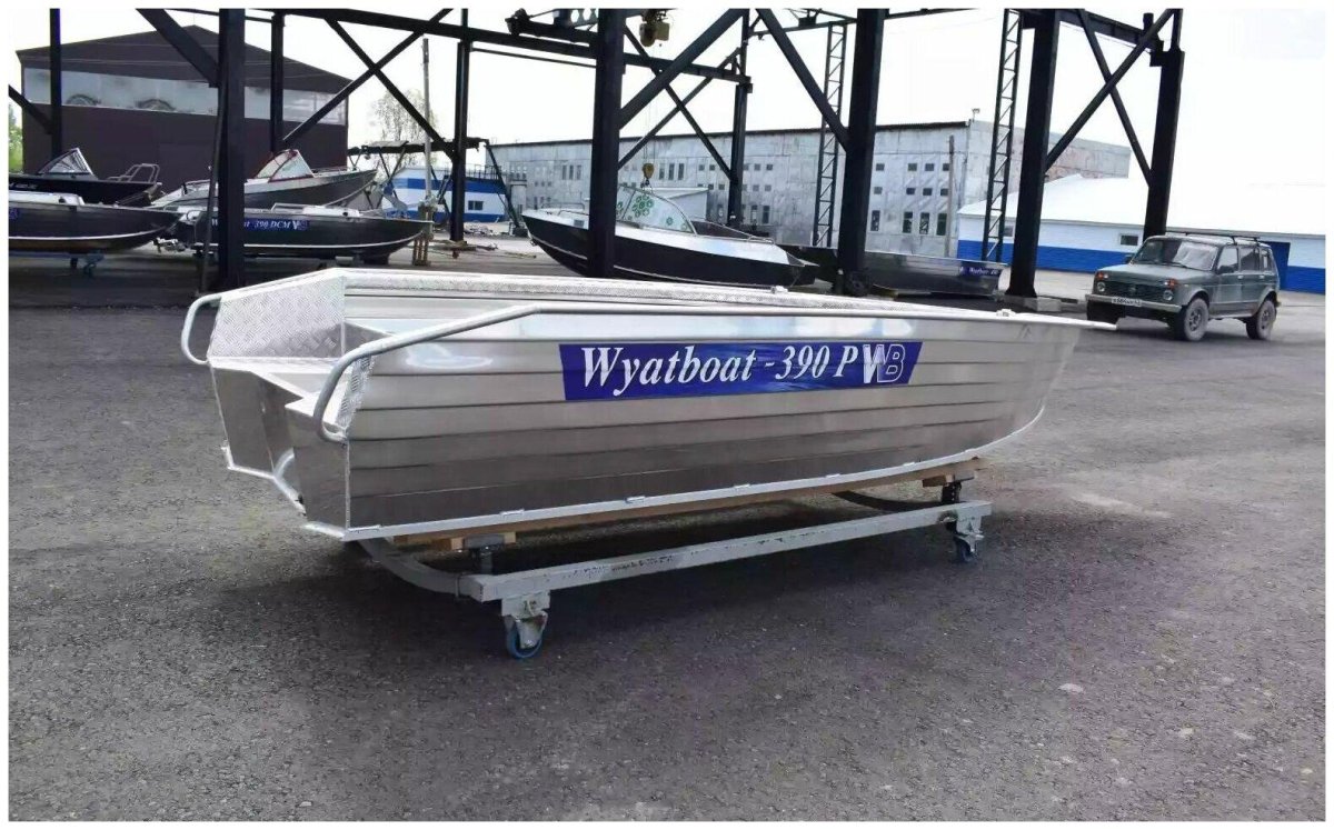 Лодка алюминиевая Wyatboat-390p