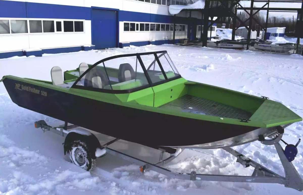 Wyatboat Gold Fisher 520 DCM Fish