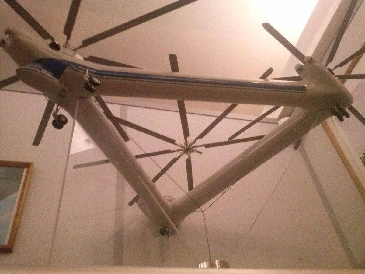 Ми-32 сверхтяжёлый трёхвинтовой вертолёт