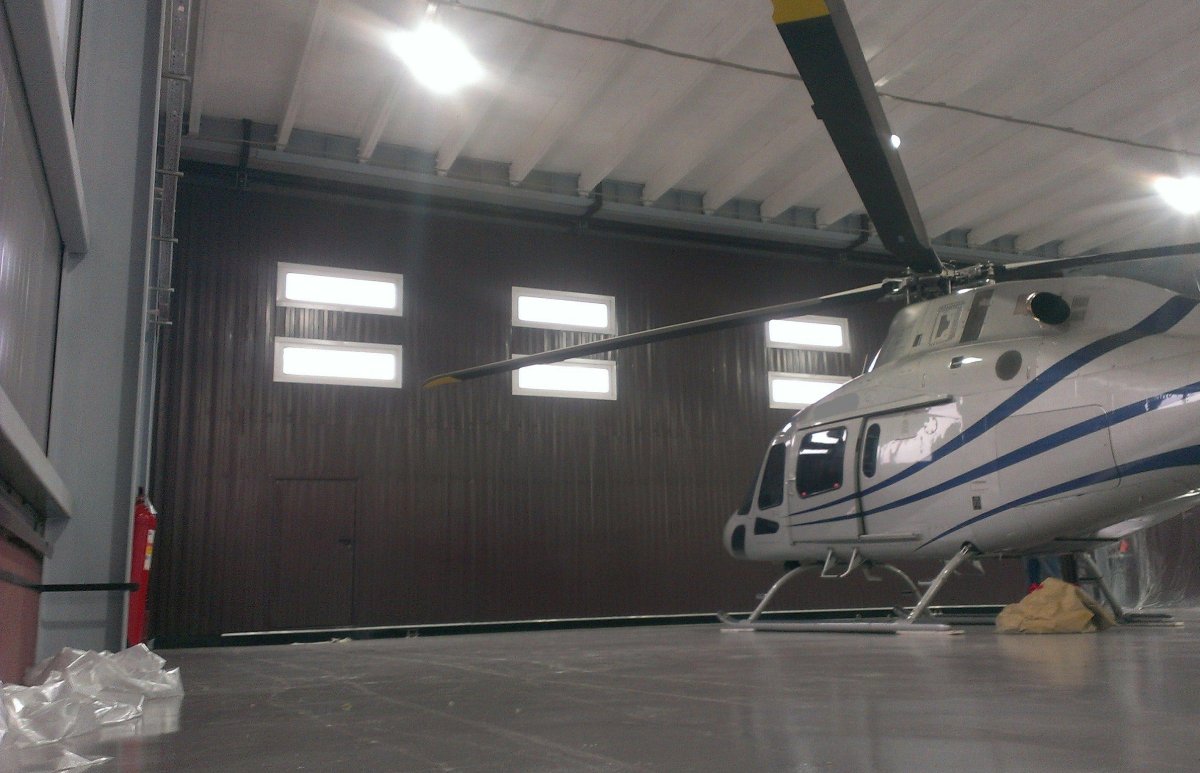 Вертолетный ангар