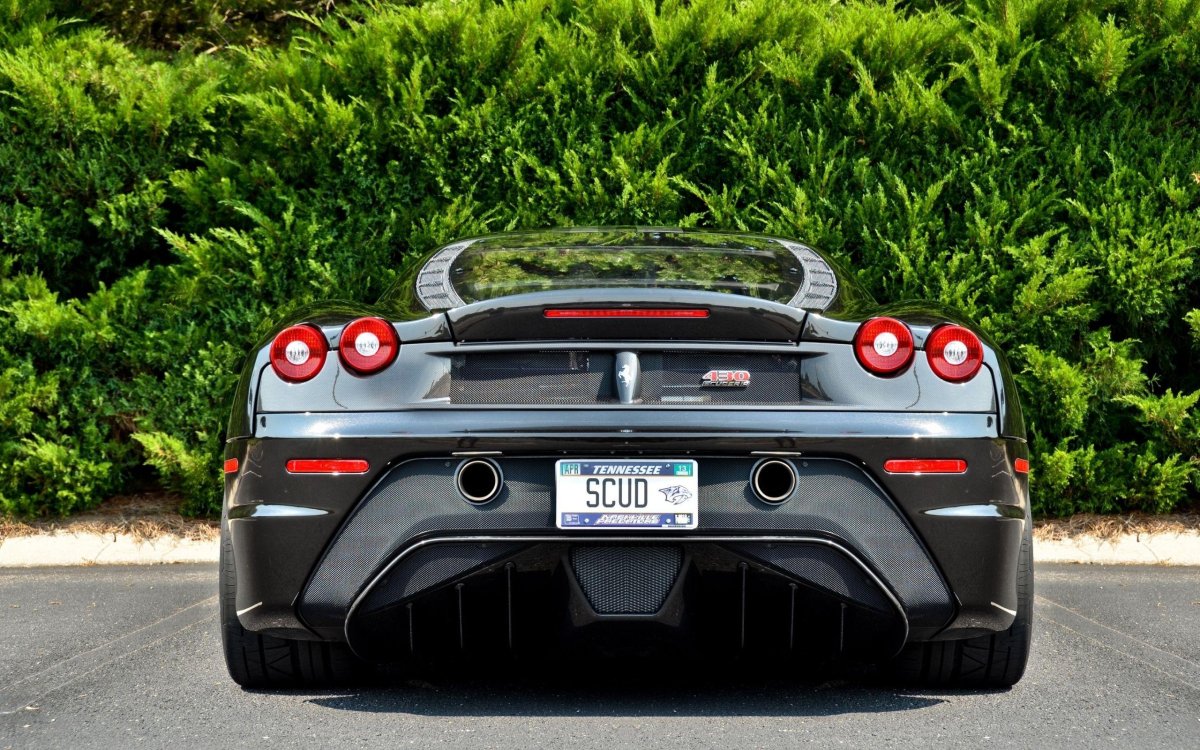 Феррари ф430 сзади