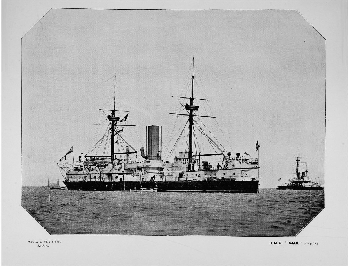 Броненосец Агамемнон 1883