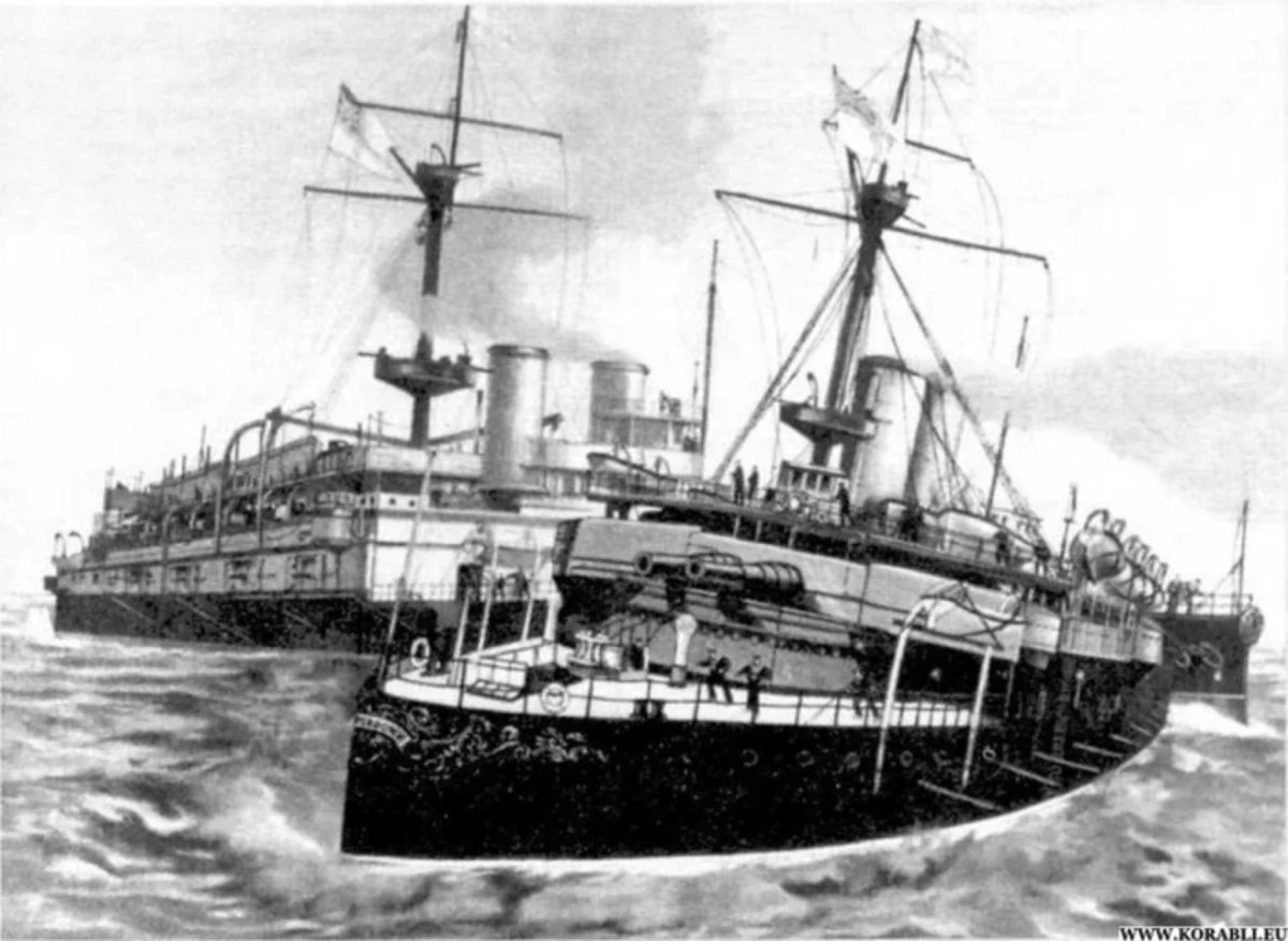 Броненосец HMS Виктория