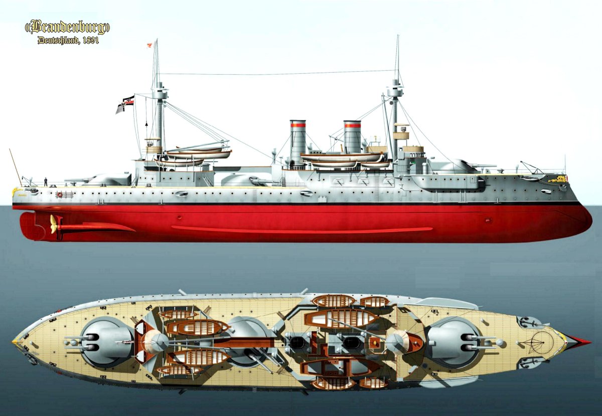 Броненосец курфюрст Фридрих Вильгельм