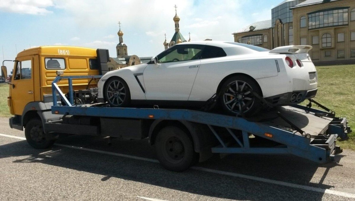 Эвакуатор для спорткаров