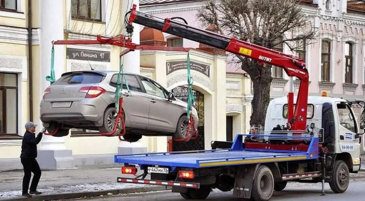 Эвакуатор автовоз Hyundai hd78