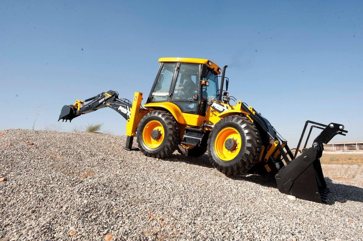 Экскаватор погрузчик МСТ 544